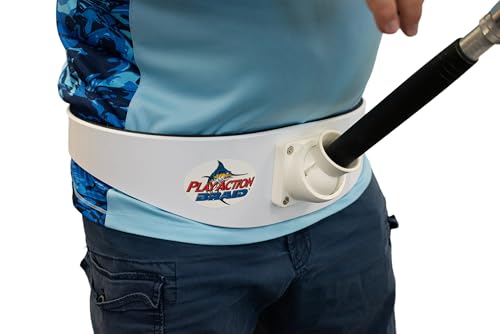 PlayAction B100 Snap-On Fishing Fighting Rod Belt - size: Extra Large (48" and Up Hip Size)