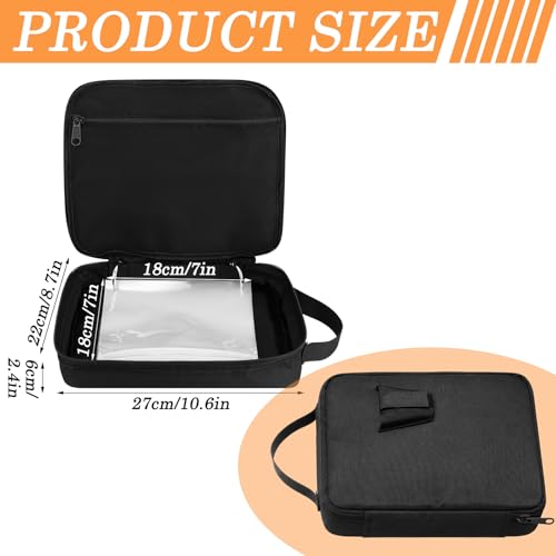 Fishing Lure Binder 2 Pack, Soft Bait Storage Wallet with 20 Clear Pages, Waterproof Tackle Organizer for Kayak Boat Bank, Saltwater Resistant, Compact and Portable