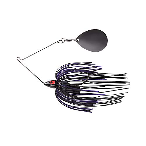 WAR Eagle Custom Lures War Eagle Artificial Fishing Bait - color: Black Purple, size: 1/2 oz.