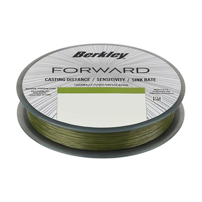 Berkley Forward Braid Fishing Line - color: Low-Vis Green, size: 6 lb - 150 yd