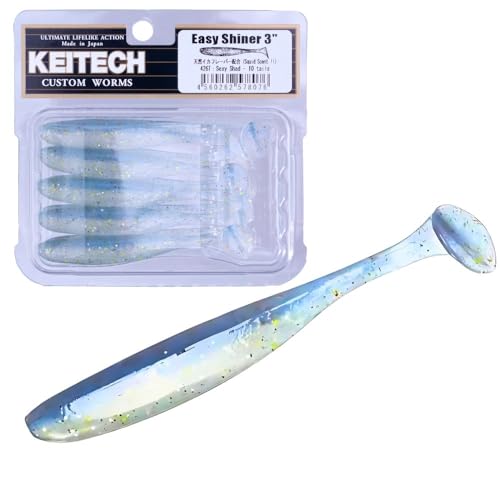 KEITECH Eazy Shiner, Easy Shiner, 3 Inch - color: Silver Flash, size: 5"