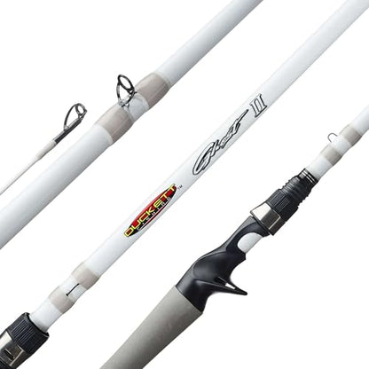 Duckett Fishing Ghost II Spinning & Casting Rods, Lightweight, Durable, and Ultra-Sensitive Performance Fishing Rod - size: 7'0" Medium Heavy Fast Casting