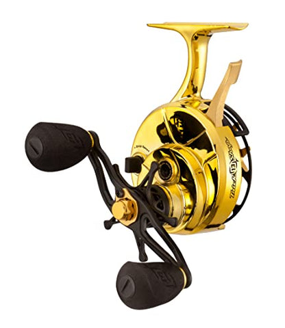 13 Fishing - Freefall Carbon - Inline Ice Fishing Reels - 10th Anniversary TrickShop Edition - 2.5:1 Gear Ratio