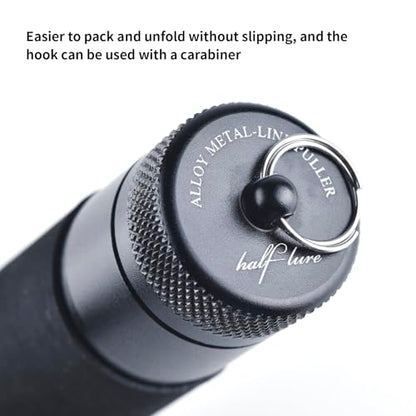 Fishing Line Bobbin Knotter Knot Puller Tool，Fishing FG GT Knot Puller Tool Assist, Fishing Knot Tying Tool, PE Fishing Line Spooling Pull Drag Tool, Tension Line Dragger for Saltwater - color: Black