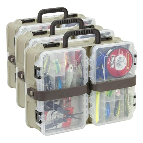 Plano 1123-00 Flex 'N' Go Satchel, Tan/Brown (Pack of 3) - size: One Size (Pack of 3)