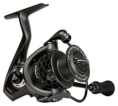 Sunrise Angler Scout 3000 Freshwater Spinning Reel | Lightweight 8.6 oz Carbon Fiber Body | Triple Disc 24+ lbs Max Drag | 10+1 Stainless Steel BB | 5.2:1 Gear Ratio | EVA Grip
