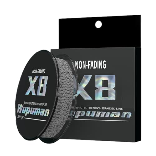 Braided Fishing Line 8 Strands (Non-Fading) Super 100% PE(LBS:6/8/10/15/20/30/40/50/60/70/80/90/100/130/150/200)(150M 300M 500M 1000M) Ocean, Lake,Parks, River Fishing - color: Spot(Black &White, size: 10LB 300M 328Yards