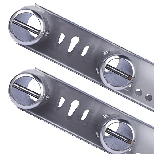Wall Mounted Fishing Rod Holder for Boat, Stainless Steel 4 Tubes Linked Vertical Fishing Rod Rack for Marine Boat,Fishing Boat, Truck