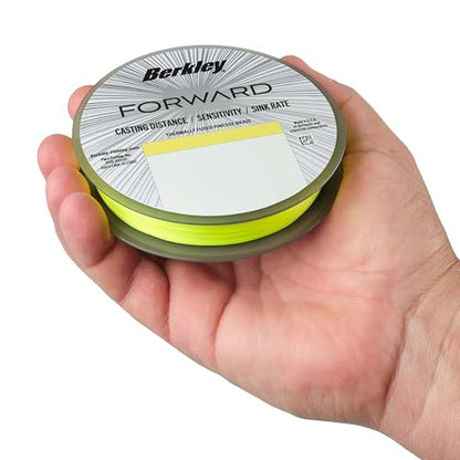 Berkley Forward Braid Fishing Line - color: Flame Green, size: 4 lb - 150 yd