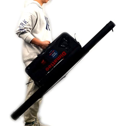 Dimatteo Ergonomics Fishing Combo. Ergonomics Handle with 1.9m Fishing Rod, Jig : 120-280g. Test: 10-15kgs,Spinner Reel 5000(3+1BB),40LB/200M PE Line, PVC Tackle Carry Box and Tube