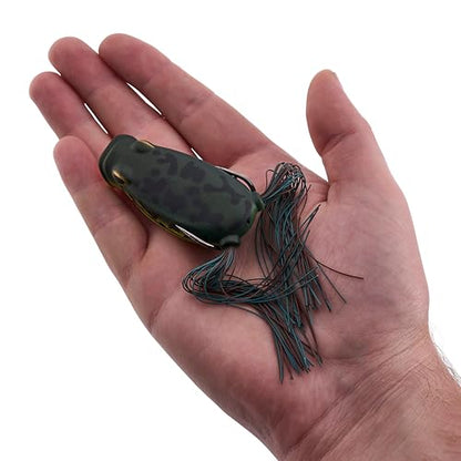 Berkley Swamp Lord Hollow Body Frog Fishing Bait - color: Burnt Bone, size: Popping