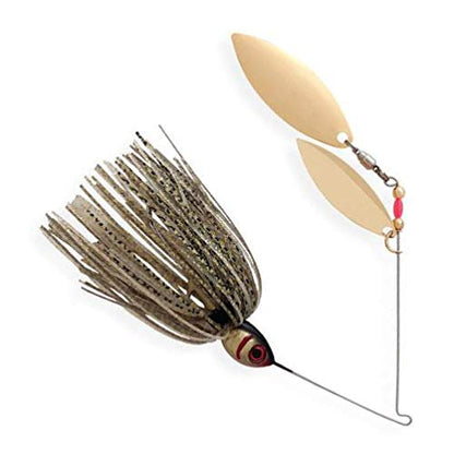 Booyah Blade Spinner-Bait Bass Fishing Lure - color: Gold Shiner, style: Tandem (1/2 Oz)