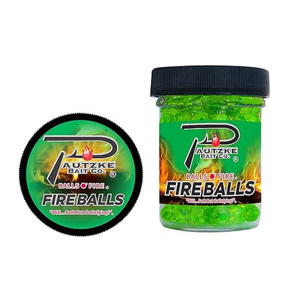 Pautzke Bait Pautzke Fire Balls - color: Chartreuse/Anise