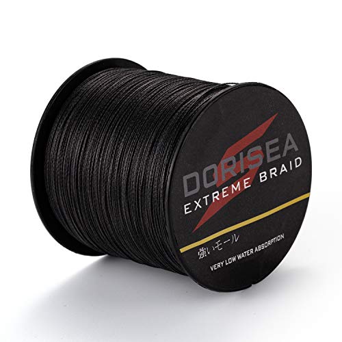 Extreme Braid 100% Pe Black Braided Fishing Line 109Yards-2187Yards 6-550Lb Test Fishing Wire Fishing String Incredible Superline Zero Stretch - size: 100m/109Yards 300lb/1.0mm(8Strands)