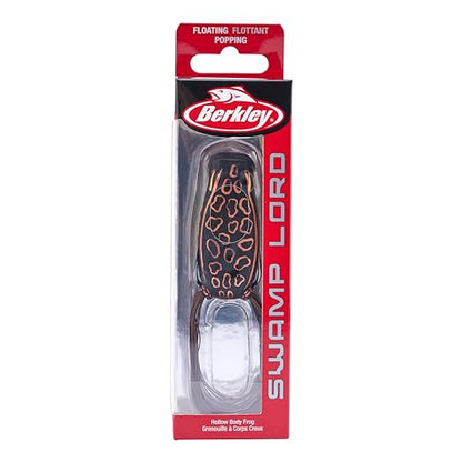 Berkley Swamp Lord Hollow Body Frog Fishing Bait - color: Copperhead, size: Popping