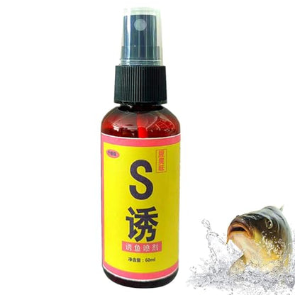 Fish Attractant Spray - Freshwater Bass Lures, Easy-to-Use Liquid Attractant | Fish Scent Enhancer, Crappie Fish Attractant, Long-Lasting Fish Attractant, Fishing Bait Spray for Carp Crucian Carp