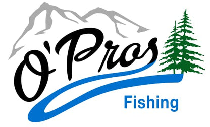 Outdoor Professionals (O’Pros) Belt Clip Rod Holder – Hands-Free - Slide Lock System with 360° Rotation for Fly Fishing and Spinning Rods