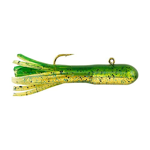 Berkley PowerBait Pre-Rigged Atomic Tubes Fishing Soft Bait - color: Perch, size: 1/16 oz