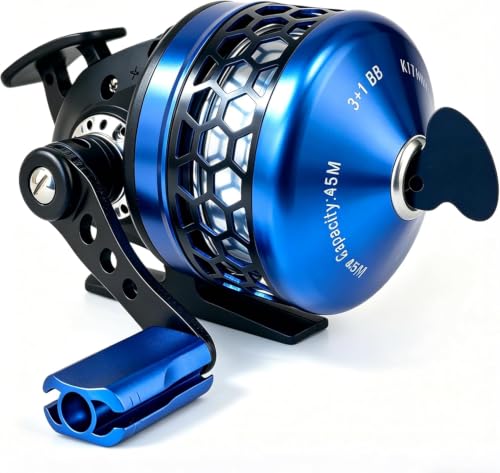 DC Baitcasting Combo, Smart Digital Brake Reel, 4-Section Carbon Rod, Tackle Bag, Line & Lures, Complete Travel Kit for Bass Freshwater - color: Spincast Combo- 7FT