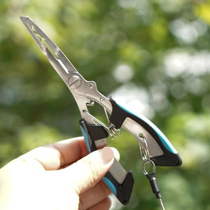 Scissor Pliers Scissors Braid Line Cutters Fishing Accessories Stainless Steel Fishing Tools Split Ring Pliers Hook Remover Tool