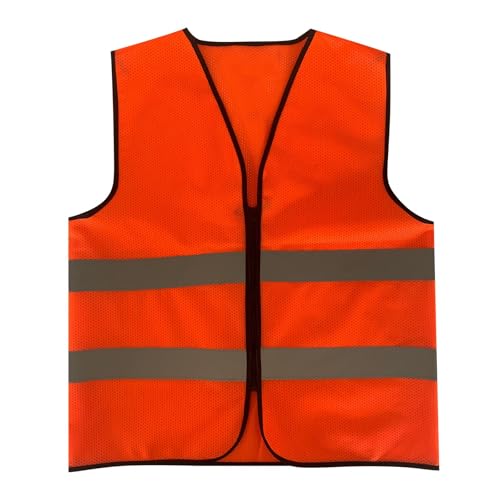 Fishing Vest - Work Vest for Men V Neck Zip Up Lightweight Breathable Sleeveless Utility Jackets Mesh Outwear Vests 2026 - color: 01# Red