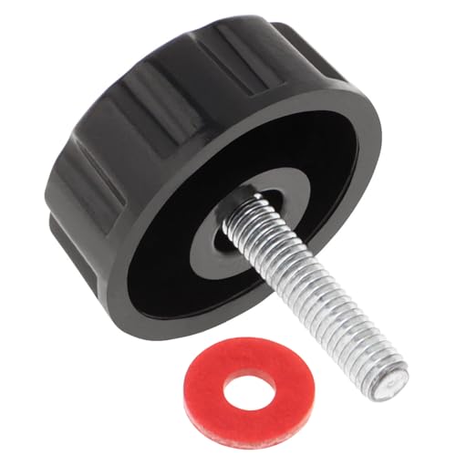 Conskyee Universal Fishing Reel Handle Screw Caps, Fishing Reel Replacement Parts for Spinning Reel Knob Crank Power Foldable Handle Grip(Pack of 5)
