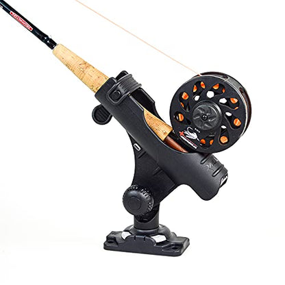 RAILBLAZA Kayak/Boat/Canoe/SUP Fishing Rod Holder R Kit with StarPort HD Mount Base HD Starport Base Included Works with Multiple RAILBLAZA Accessories