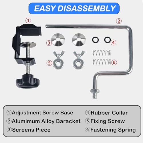 LINOCA Fishing Line Spooler Winder with Clamp Adjustable Stable Line Reel Spooler Machine Portable Spooling Station System Fishing Accessories Line Remover Tool