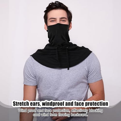 Frienda 6/9/12 Pcs Balaclava Ski Mask UV Protection Hood Breathable Full Head Mask Face Cover for Men Women Cycling Fishing - color: Black