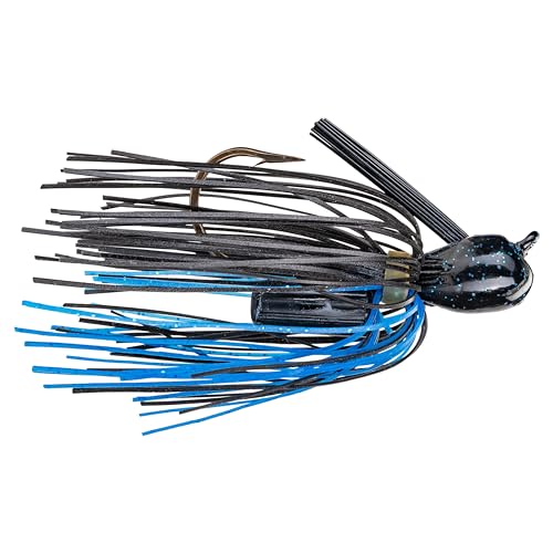 Strike King Ratlin Pro-Model Jig Bait - color: Black/Blue, size: .5-Ounce
