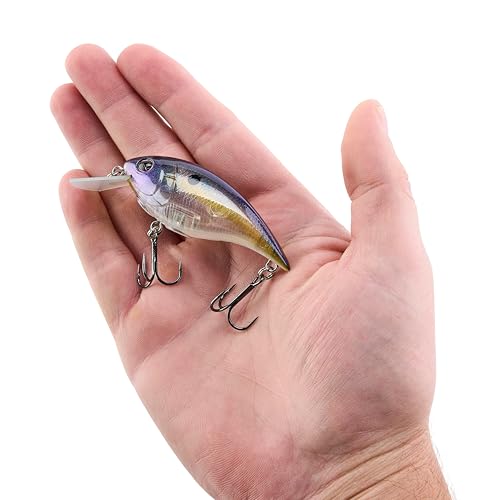 Berkley Shallow Money Badger Fishing Hard Bait - color: Crystal Shad, size: 2.6 in - 1/2 oz