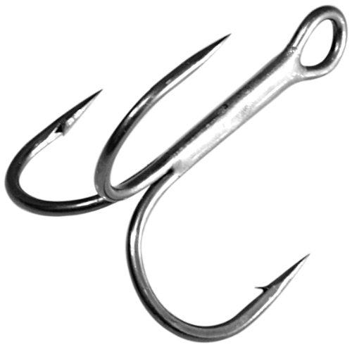 Gamakatsu Round Bend Treble Hook-Pack Of 25 (Bronze) - size: 1/0