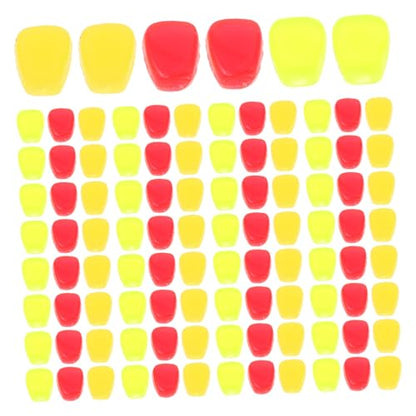 FOMIYES 150pcs Artificial Corn Fishing Lures Soft Silicone Baits with Realistic Appearance and Soft Yet Sturdy Texture, Floating Carp and Trout Bait for Freshwater Fishing