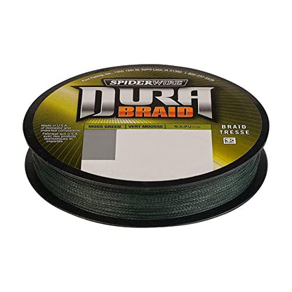 SpiderWire DuraBraid Braid Fishing Line - color: Moss Green, size: 15lb - 500yd