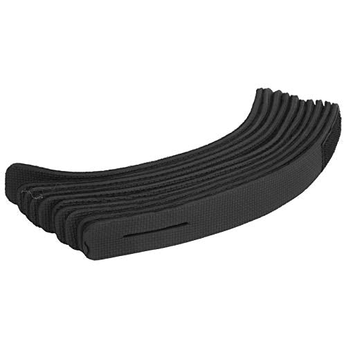 10Pcs Fishing Rod Tie Strap Slip Pole Fixing Band, Neoprene Rod Wrap Holder for Fishing Poles, Gear, Flags, , Pants