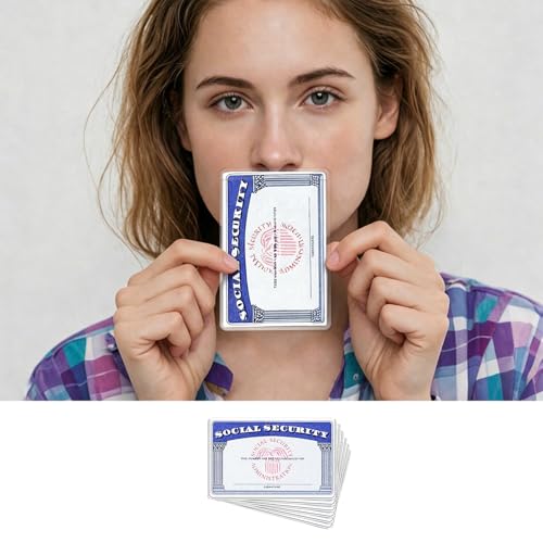 6-Pack Waterproof PVC Card Holder Sleeve for ID, Credit, Insurance, Social Security & Travel Protection - Flexible Transparent Design, Moisture & Dust Guard - color: No Zipper, size: 6Pack, Vert
