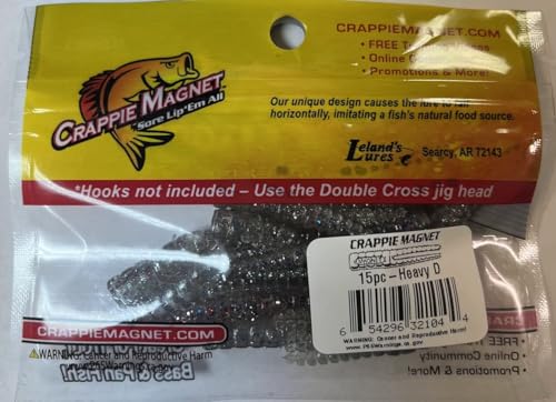 Leland Lures Leland Lures Crappie Magnet - color: Heavy D, size: 1- Inch (Pack of 15)