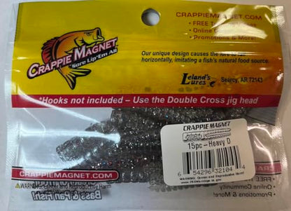 Leland Lures Leland Lures Crappie Magnet - color: Heavy D, size: 1- Inch (Pack of 15)