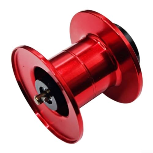 Baitcasting Reel Spool Replacement for Daiwa SV TW Ryoga, Deep Long Cast Aluminum Spool, Lightweight 8g Fishing Spool with Bearing - color: silver, size: semi-ceramic