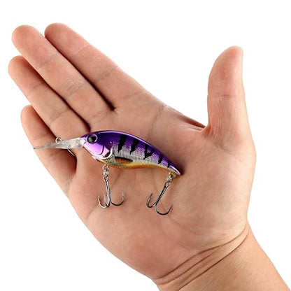 Berkley Money Badger Fishing Hard Bait - color: Viking Perch, size: 2.6 in - 6.75 (1/2 oz)