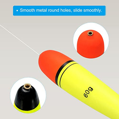 PATIKIL Fishing Slip Bobbers EVA Fishing Float for Saltwater Freshwater Fishing - style: 2.1oz