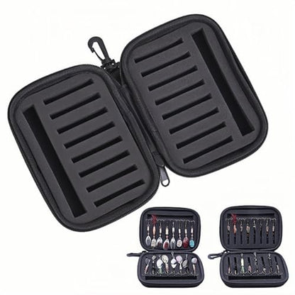 EVA Bait Storage Binder Bag, Waterproof Fishing Fly Lure & Spinner Bait Organizer, Leader Wallet Tackle Binder Case Bag