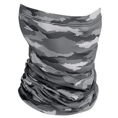 UPF 50+ Fishing Neck Gaiter - UV Face Mask Sun Protection for Men Women | Moisture-Wicking, Quick-Drying, Built-in SPF, UVA/UVB Blocking, Hunting Camo Design, Versatile Headwear - color: Disruptive Stone Camo