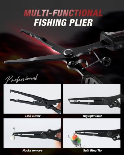 Ghosthorn Fishing Rod and Reel Combo Collapsible Fishing Pole Telescopic Fishing Rod Combo Travel Portable Fishing Set Carbon Fiber with Carrier Bag for Saltwater Freshwater - size: 2.1m/7ft, style: Full Kit With Fishing Tools