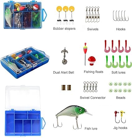 Kids Fishing Pole Spincast Youth Fishing Pole Tackle Box - with Net,Travel Bag,Rod and Reel Kit for Boys and Girls, Youth or Beginner’s - color: Pink