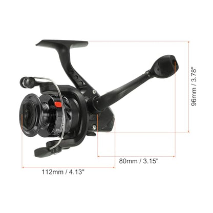 PATIKIL Fishing Reel Left/Right Interchangeable Handle - color: Black