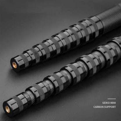 Portable Fishing Handle Poles Long Net Telescoping Handle Carbon Fibers Landing Net Rod Enduring Fishing Accessories - size: 1.7m