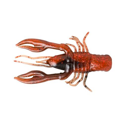 Rebel LIVEFLEX™ Creek Craw Soft Plastic - color: Texas Red