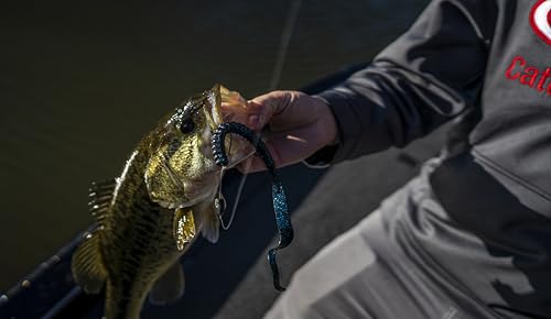 Berkley PowerBait Power Worms Fishing Soft Bait - color: Cherryseed, size: 7" (13 Count)