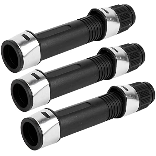 plplaaoo 3pcs Reel Seat, Fishing Reel Seat,Spinning Fishing Rod Reel Seat,Black ACS Corrosion Resistant Fishing Rod Reel Seat for Seawater and Freshwater,Fishing Tackle Accessory, Fishing Rod Reel - size: 18#